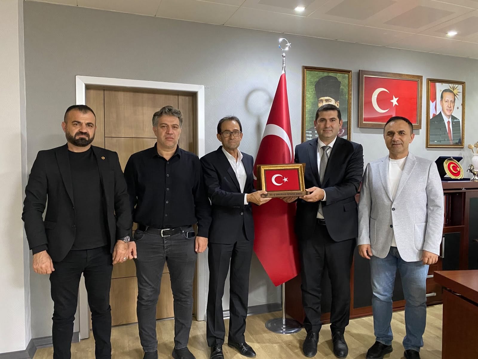 Sendikacılardan Çelikbaş'a Ziyaret