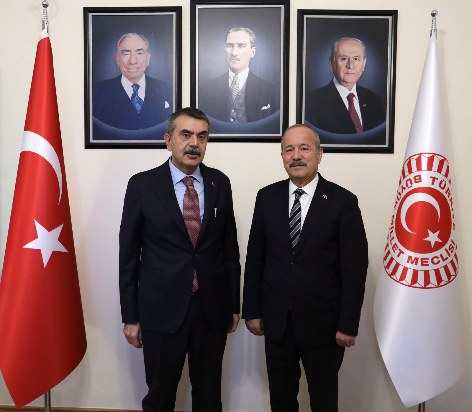 BAKAN TEKİN’DEN VEKİL TAYTAK’A ZİYARET