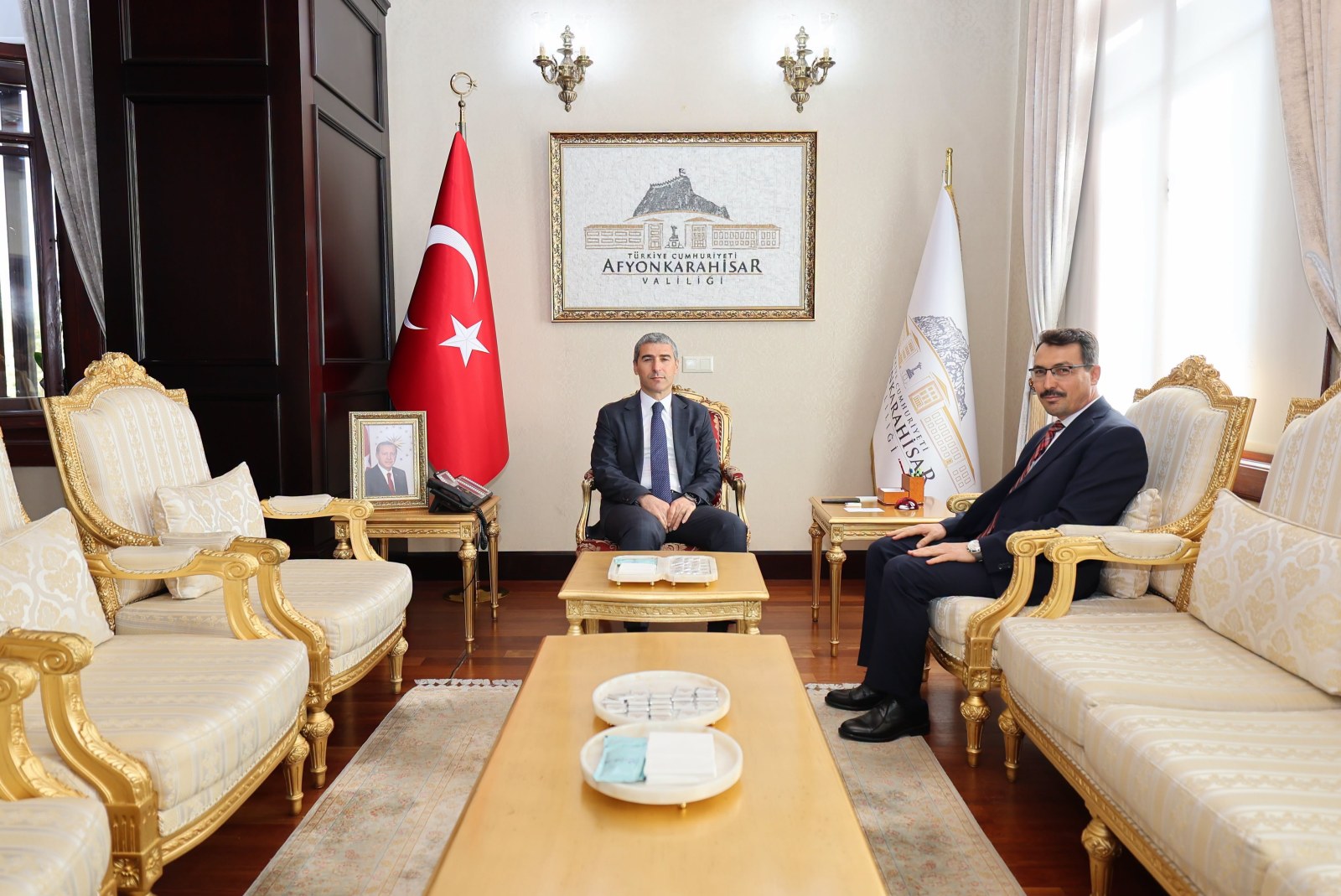 Yeni Müftü Çelik, Vali Aktaş'ı Ziyaret Etti