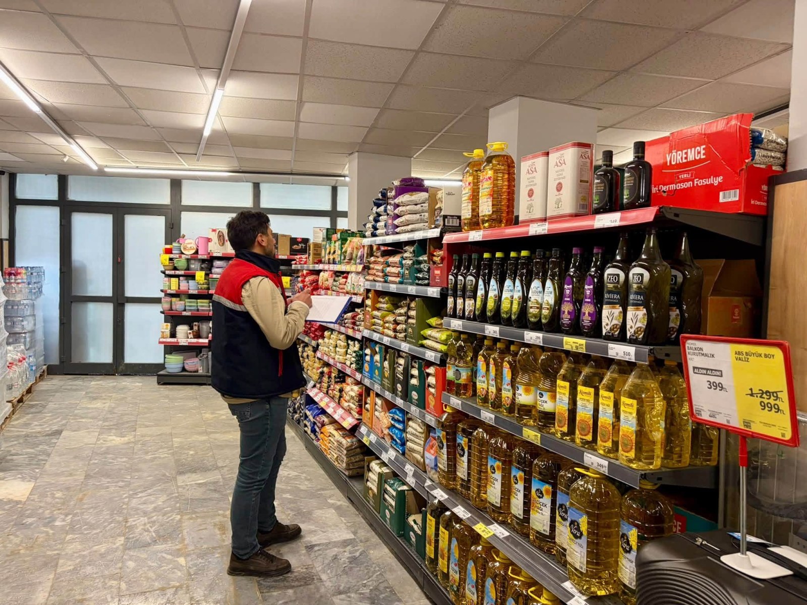 TÜFİS MARKET FİYATLARI TAKİP ÇALIŞMALARI GERÇEKLEŞTİRİLDİ